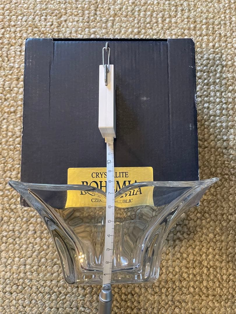 BOHEMIA GLASS ボヘミアングラス キャンディーケース小物入れ