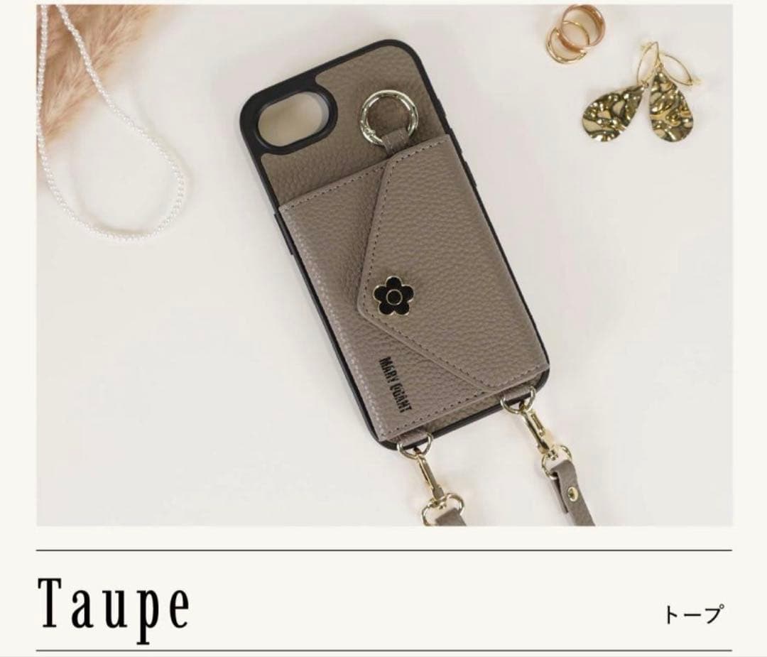 MARY QUANT スマホショルダー スマホケース iPhone16e