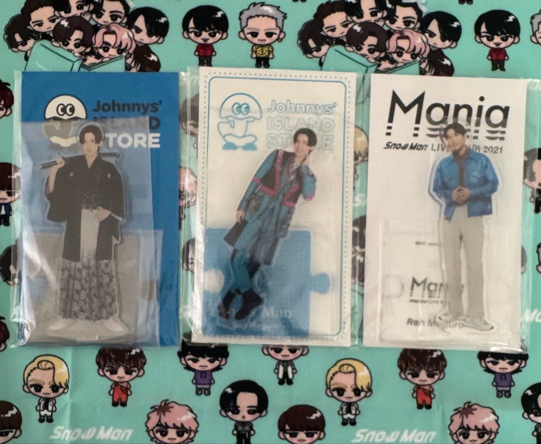  Man 目黒蓮　アクスタ　アクリルスタンド