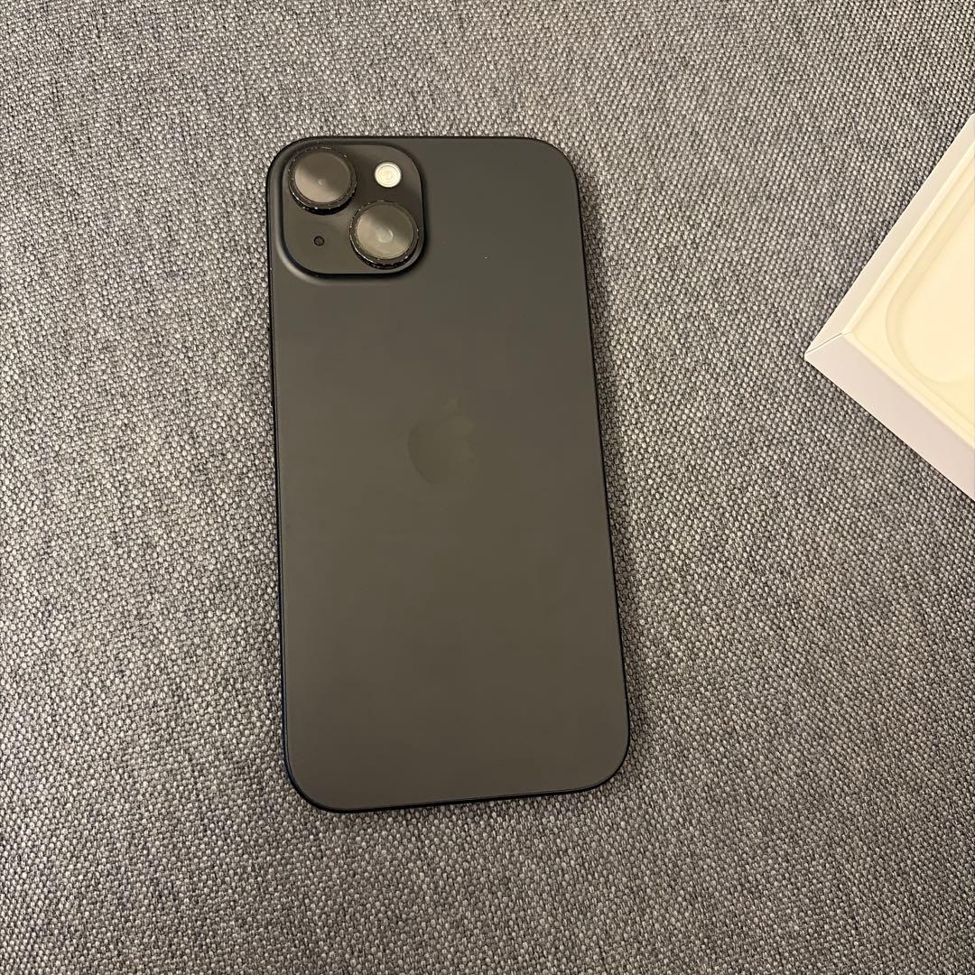 iPhone15 ブラック SIMフリー　128
