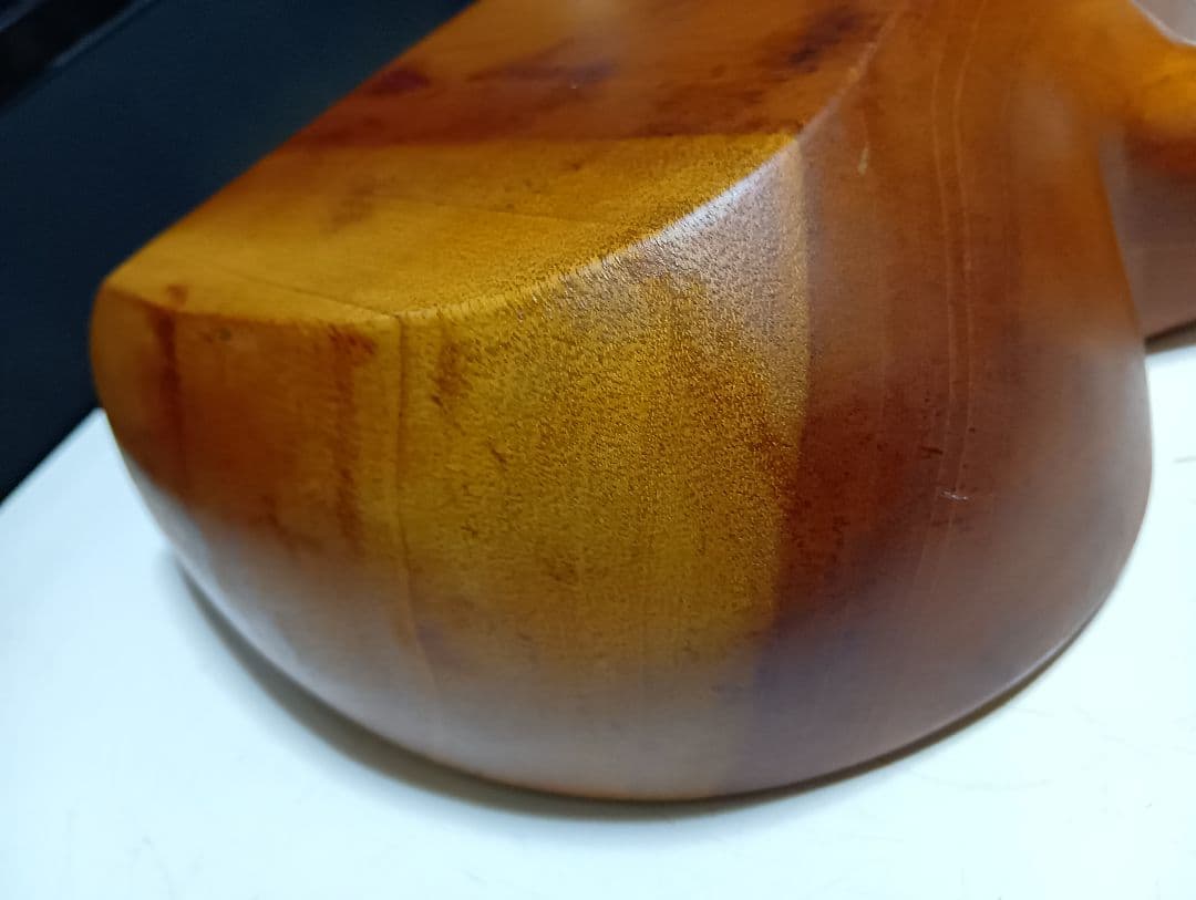 北欧モダン　ビンテージ　チーク　無垢材　カービング　トレイ　ボール　小物入れ