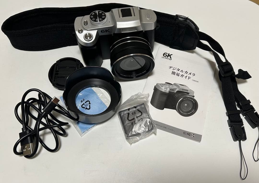 6Kデジタルカメラ　手ブレ　スマホ転送 値下げ対応可