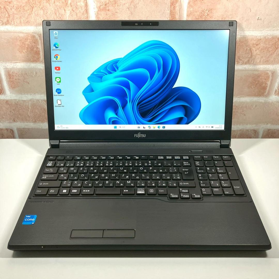 ★テンキー★ 2022年製 第12世代i5 Wi-Fi6E対応 富士通 521