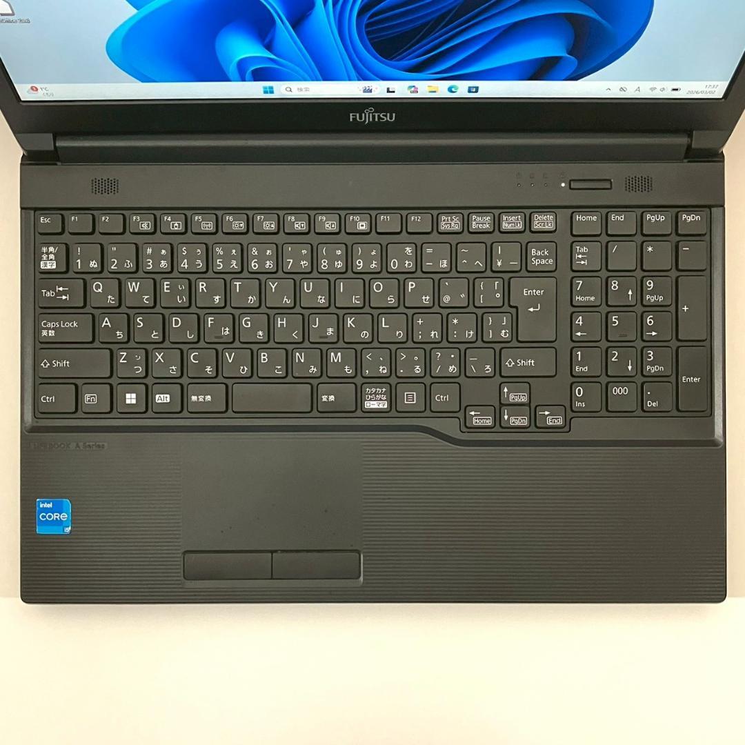 ★テンキー★ 2022年製 第12世代i5 Wi-Fi6E対応 富士通 521