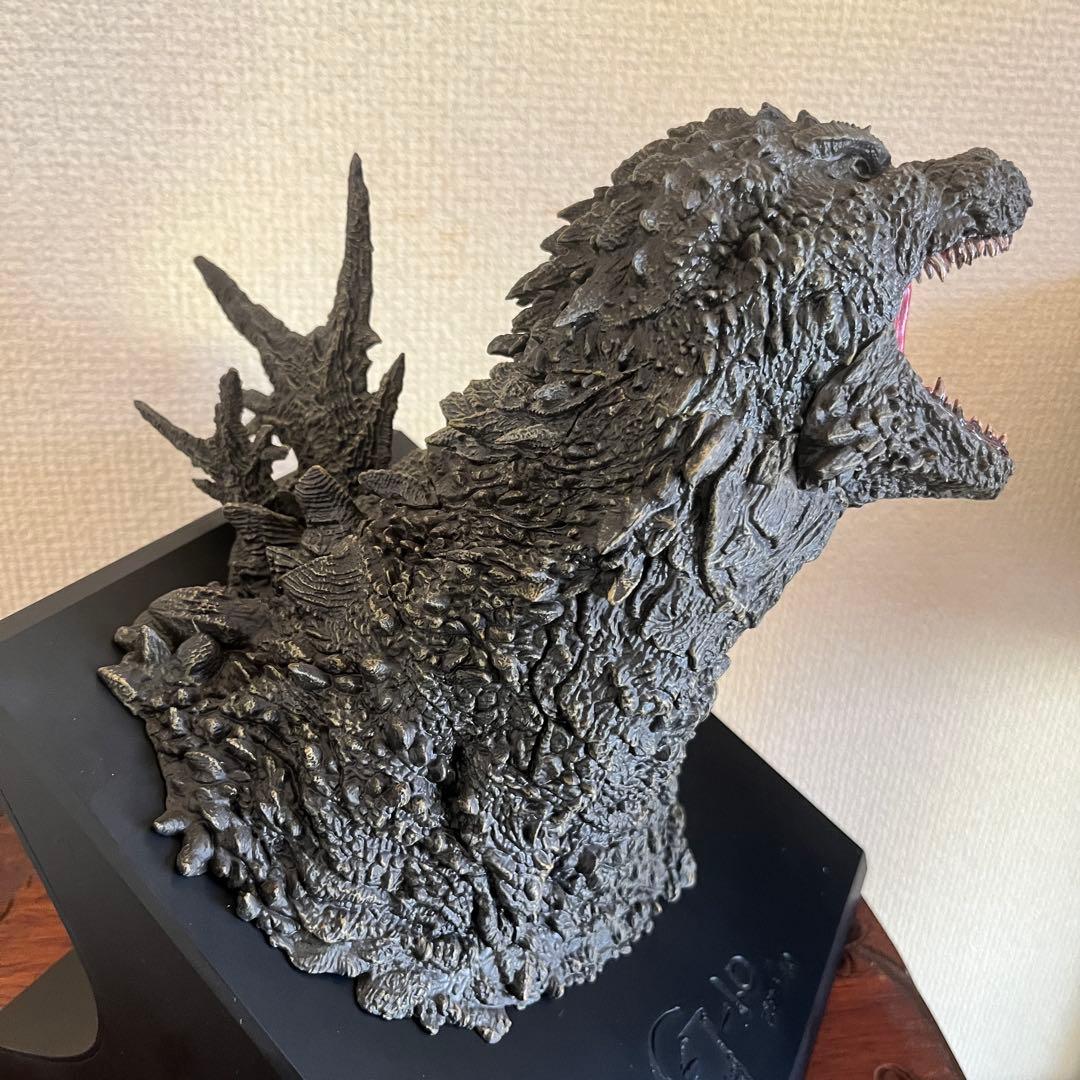 ゴジラ　2023 一番くじ　怪獣哮胸極　胸像フィギュア　怪獣乱舞　ゴジラ-1.0