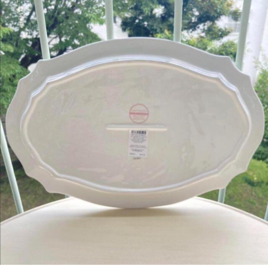 ローラアシュレイ 楕円形陶磁器皿　ベルヴェデーレ　新品