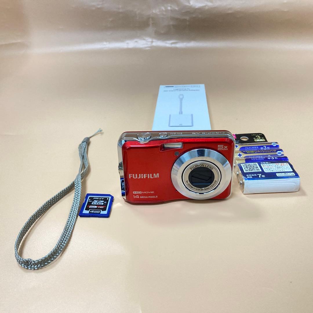 ◻︎スマホ転送OK◻︎FUJIFILM FINEPIX AX600 SDカード付き