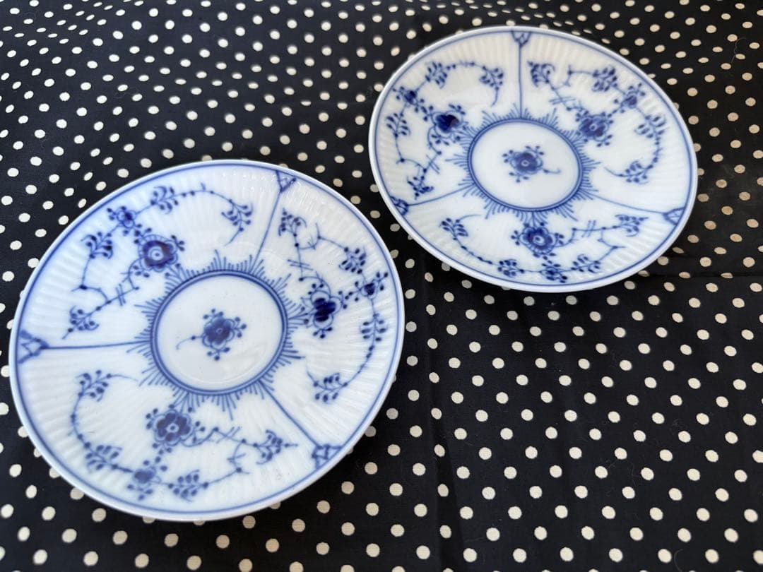 ロイヤルコペンハーゲン ブルー フルーテッド プレイン プレート 11.5cm