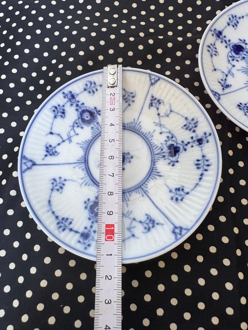 ロイヤルコペンハーゲン ブルー フルーテッド プレイン プレート 11.5cm