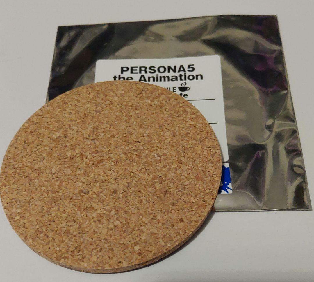 ①コルクコースター　ペルソナ5　高巻 杏　アニメイトカフェ