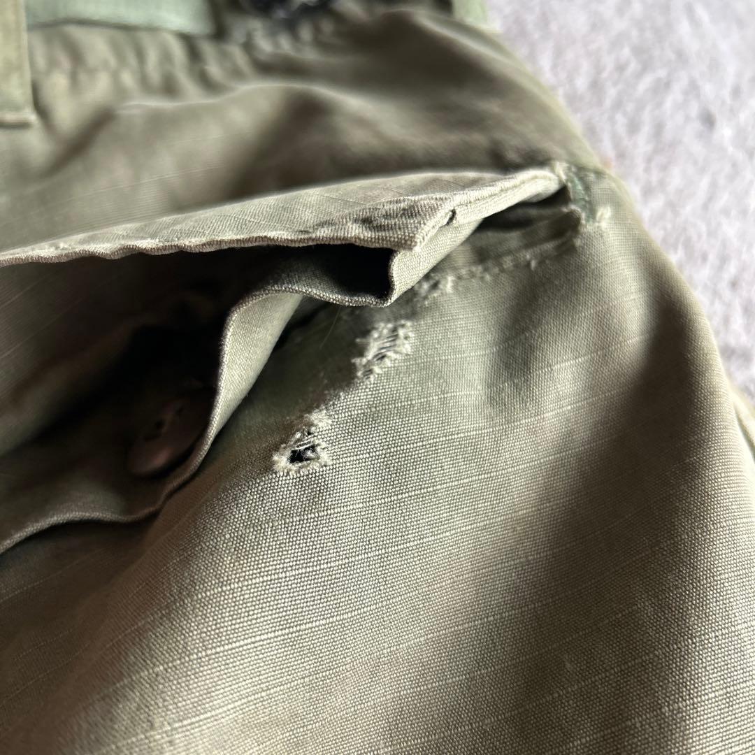 ベトナム戦争 実物使用品ジャングル ファティーグ 4th 米軍放出品