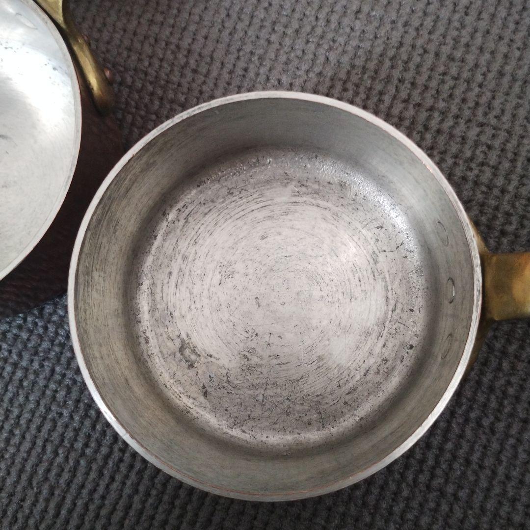 か*に様 銅　片手鍋6個セット