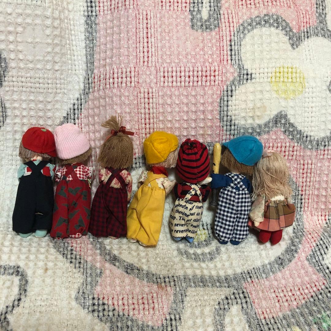 米山京子風　小さな人形　24体セット　中古品