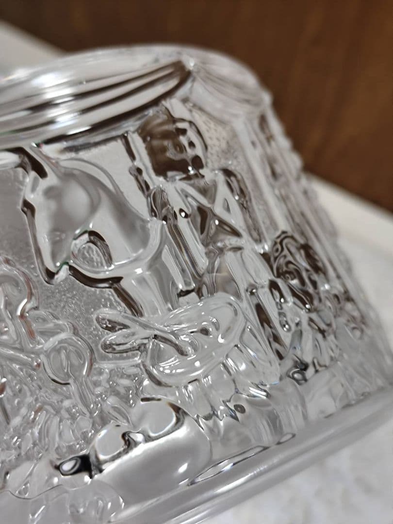 クリスタルガラス くるみ割り人形 バレエ 蓋付き キャンディジャー ドイツ