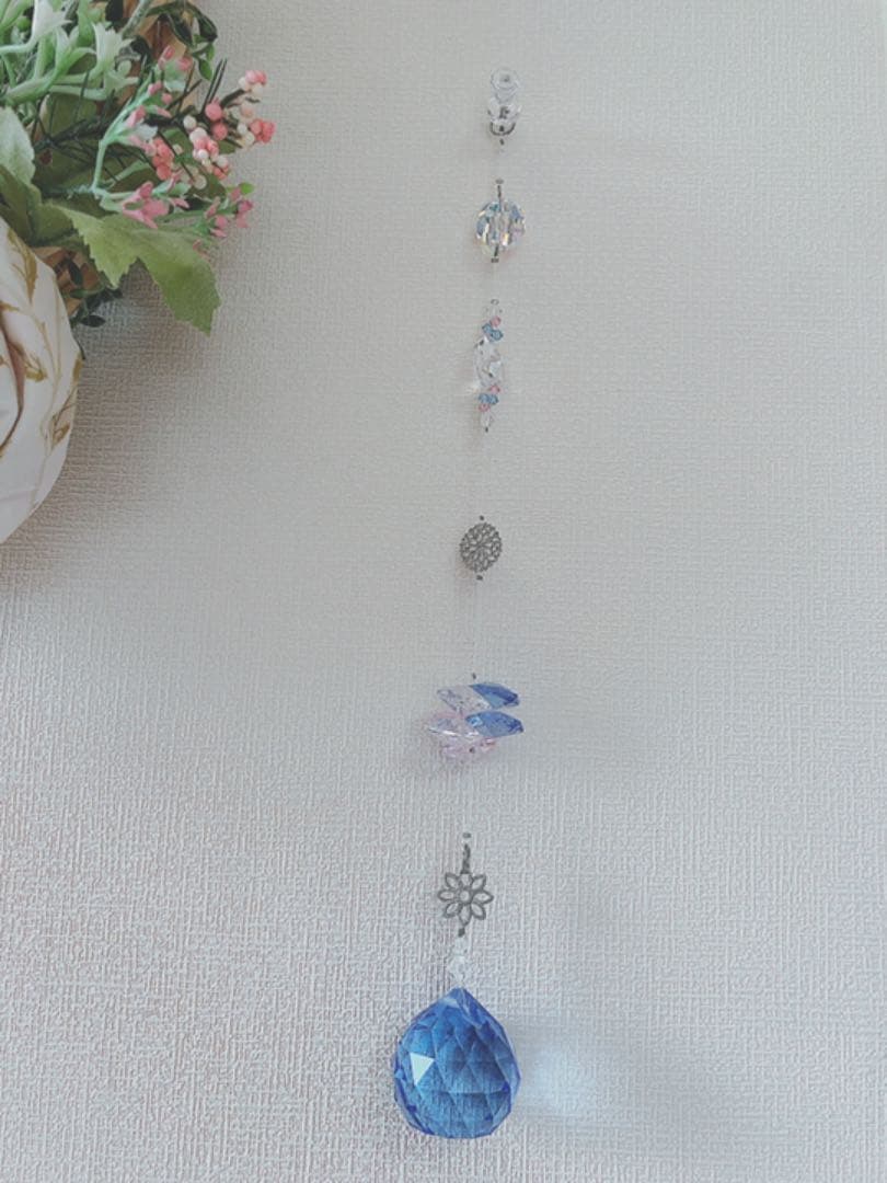 贅沢な組み合わせ！スワロフスキー社製＊サンキャッチャー