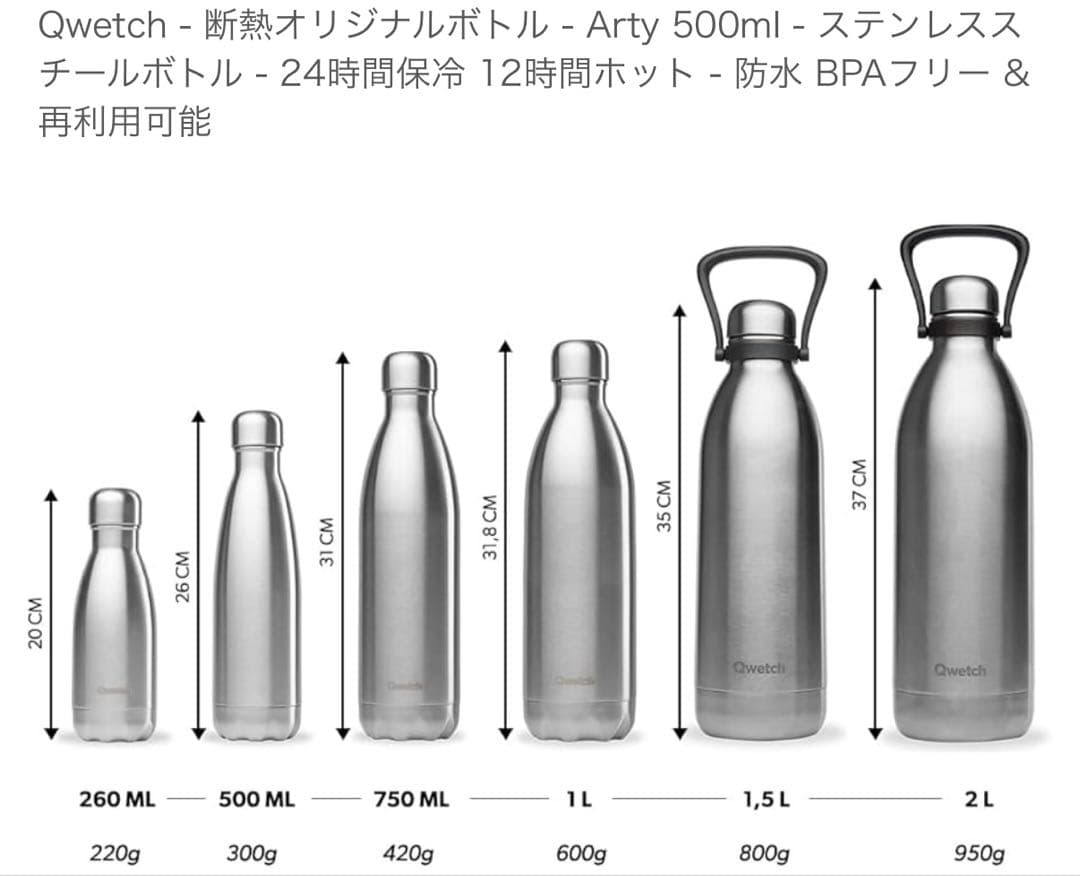 【非売品】LouisVuitton × Qwetch ステンレススチールボトル
