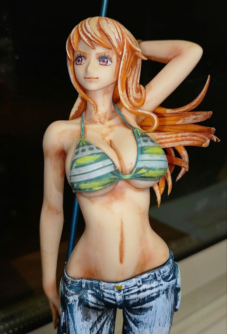 ワンピース ナミ リペイント フィギュア　ONEPIECE NAMI