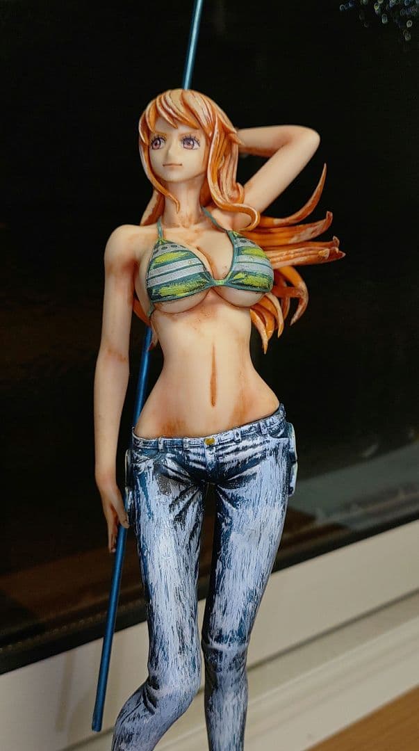 ワンピース ナミ リペイント フィギュア　ONEPIECE NAMI