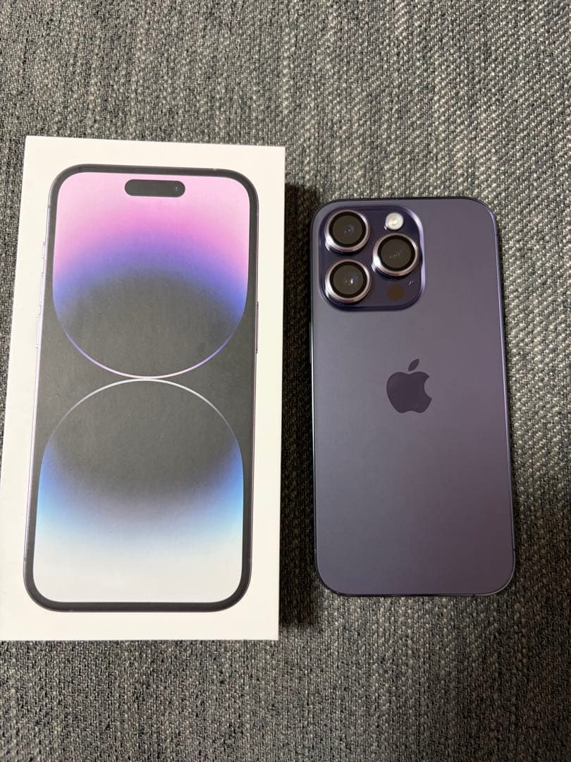 iPhone 14 Pro ディープパープル SIMロックフリー　256GB