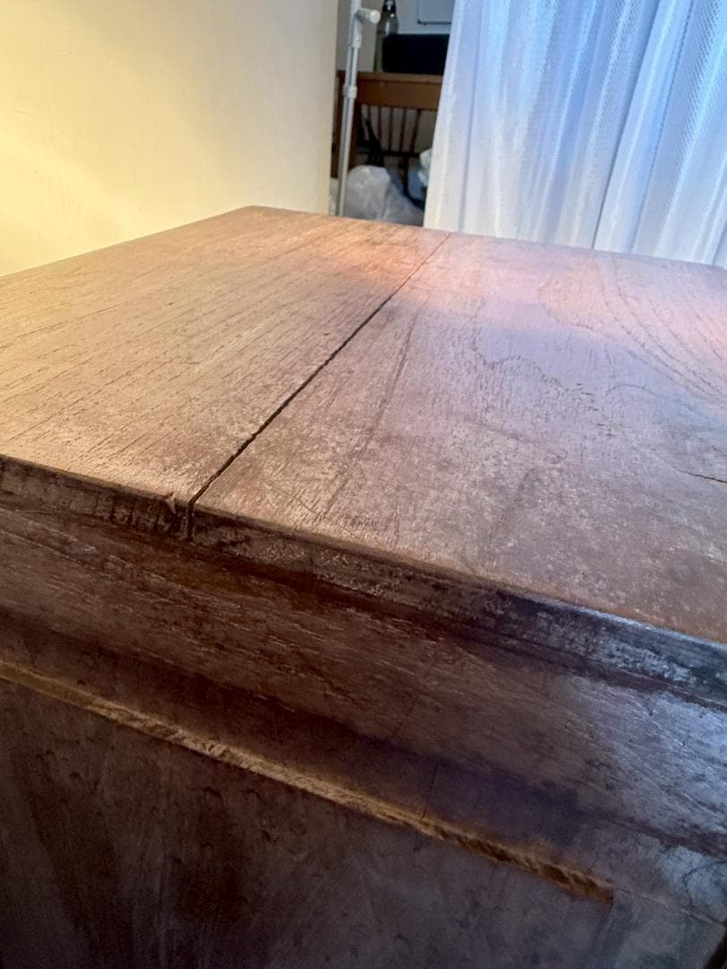 アンティーク　小引き出しチェスト 木製タンス 無垢材 レトロ 古家具 収納棚