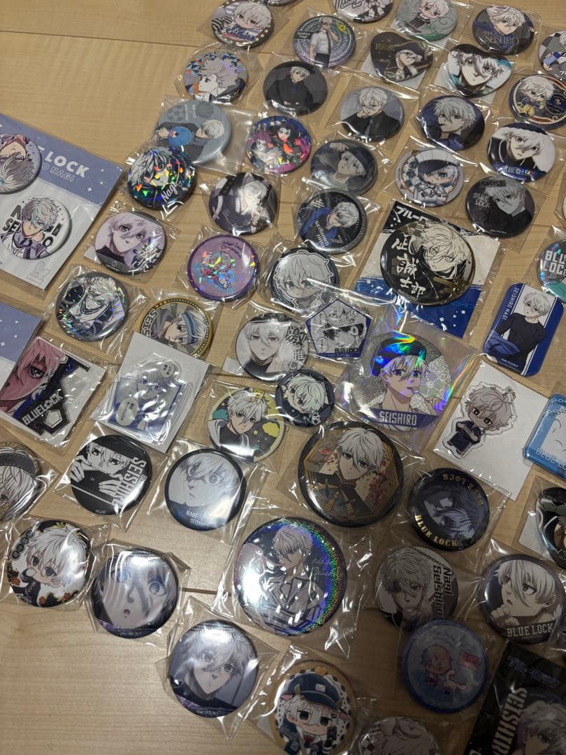 BLUE LOCK 凪誠士郎 ブルーロック 缶バッジ まとめ大量 約100点以上