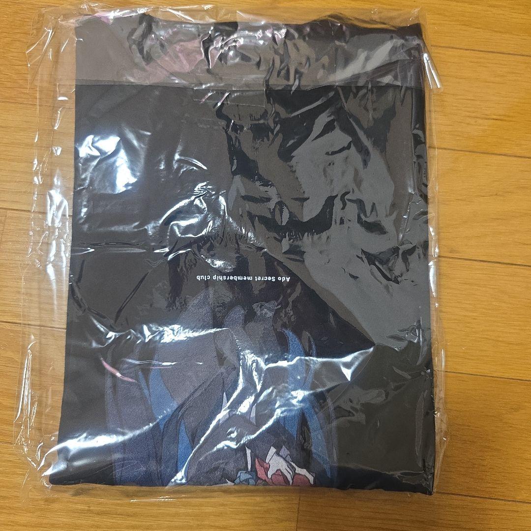 Adoのドキドキ秘密基地 hibana 公式Ｔシャツ ver.4 　黒　XL