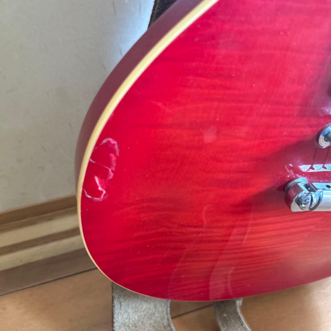 Galane ガレーネ レスポールタイプ Lead Rockレッドサンバースト