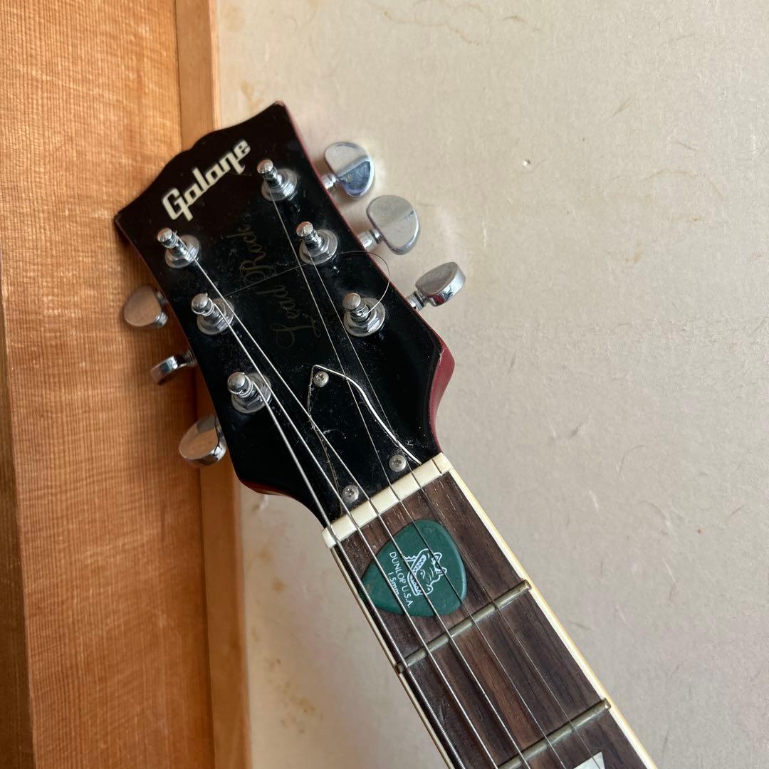 Galane ガレーネ レスポールタイプ Lead Rockレッドサンバースト