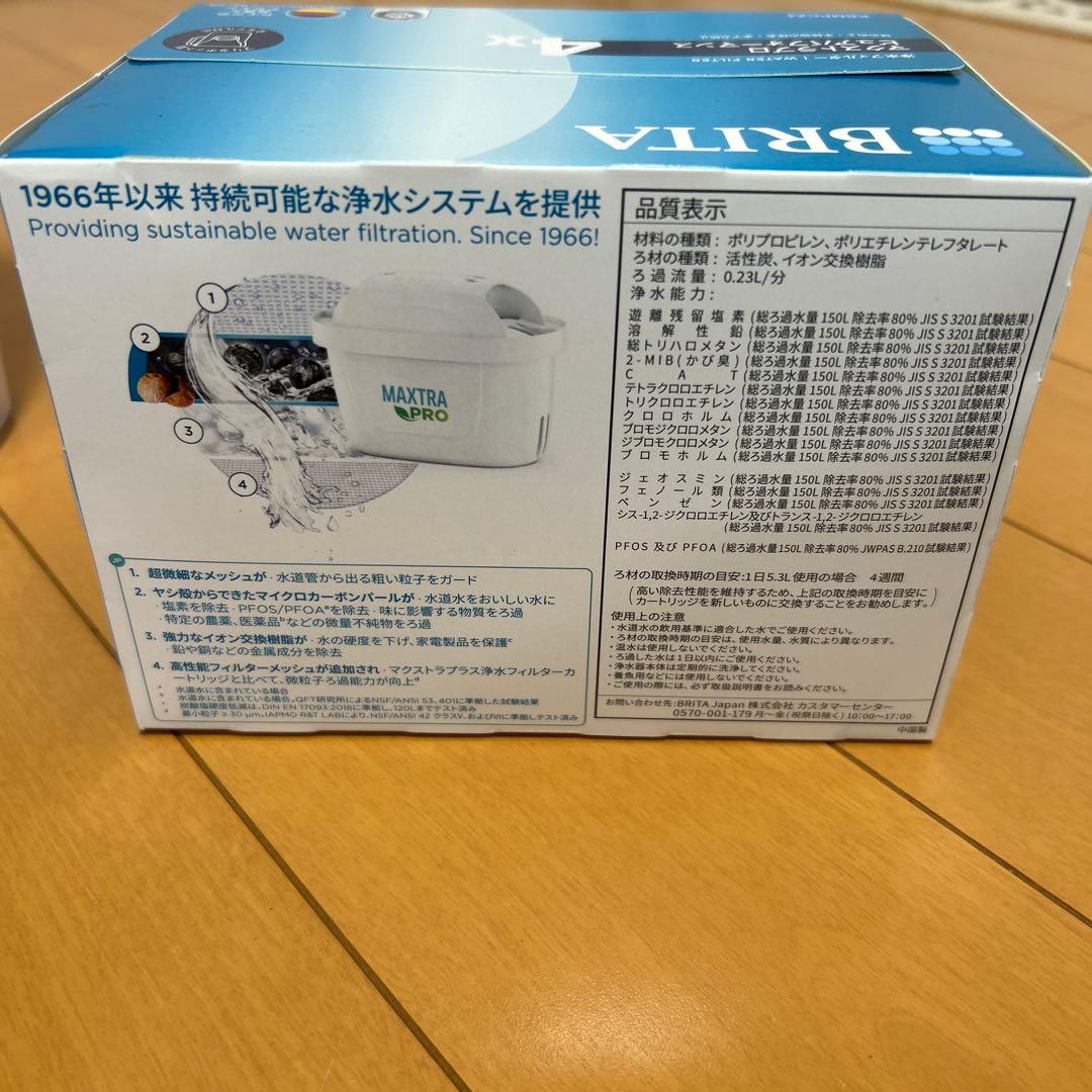 BRITA 卓上型　カートリッジ6個