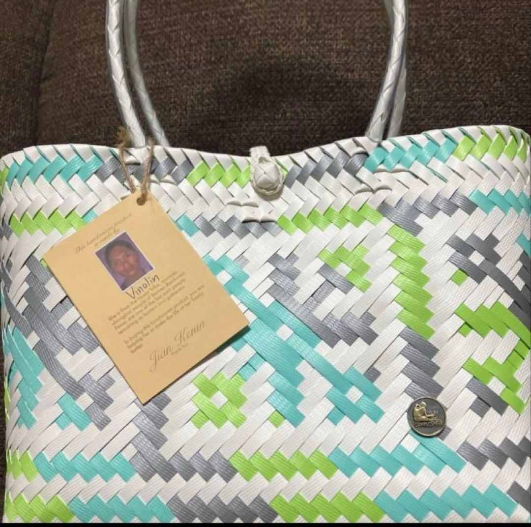 【新品タグ付き】helping hands penan ペナン　プラカゴバッグ