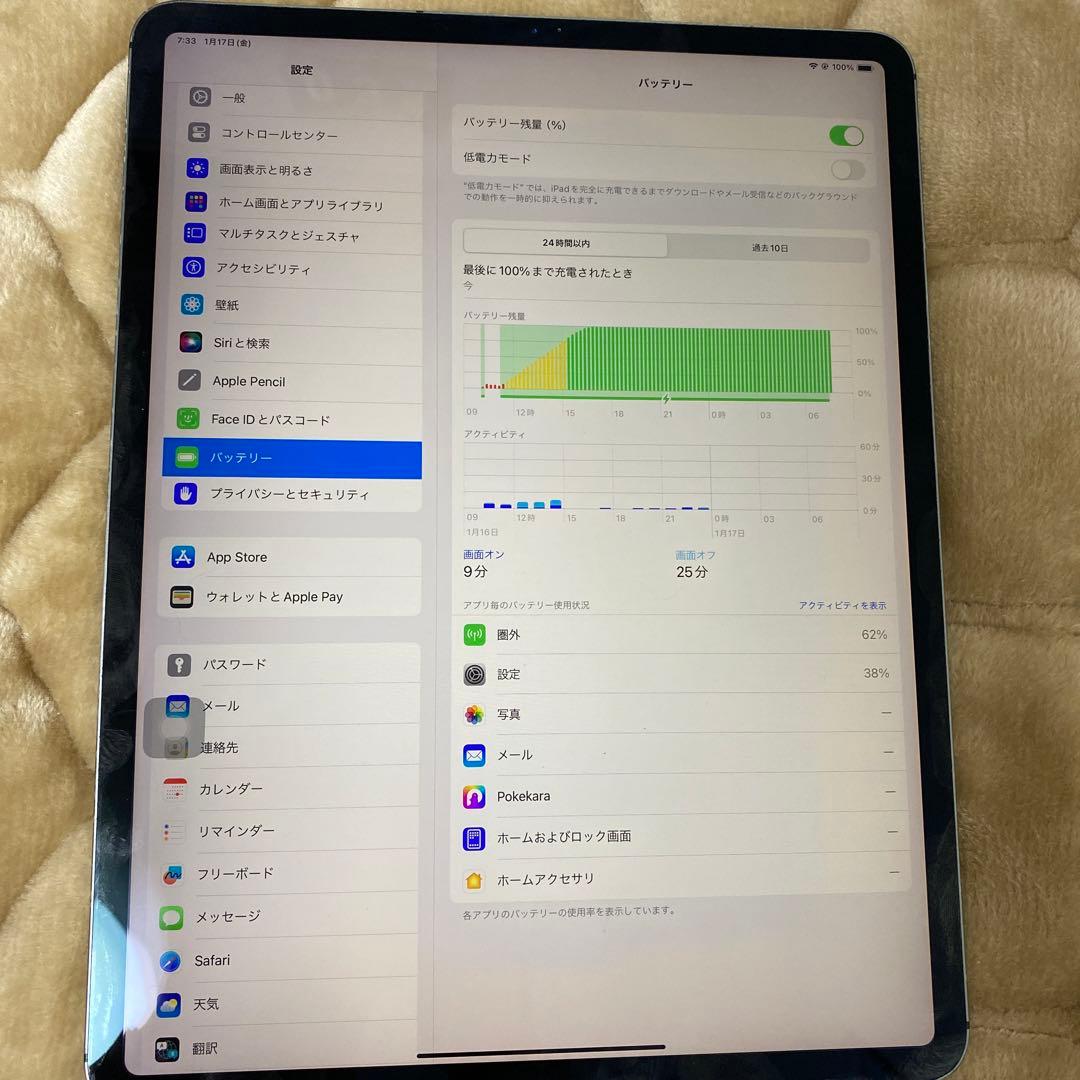 Apple iPad Pro （第三世代）12.9スペースグレー64GB