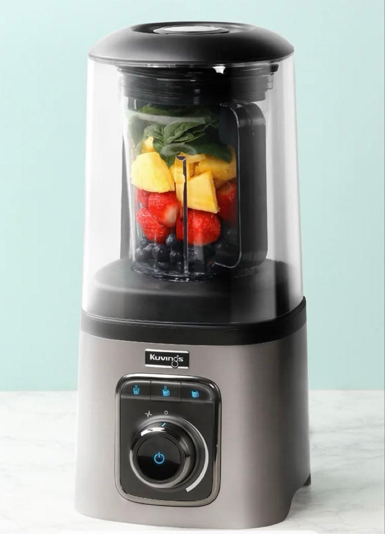 クビンス 真空ブレンダー・ジューサー SV-600 レッド