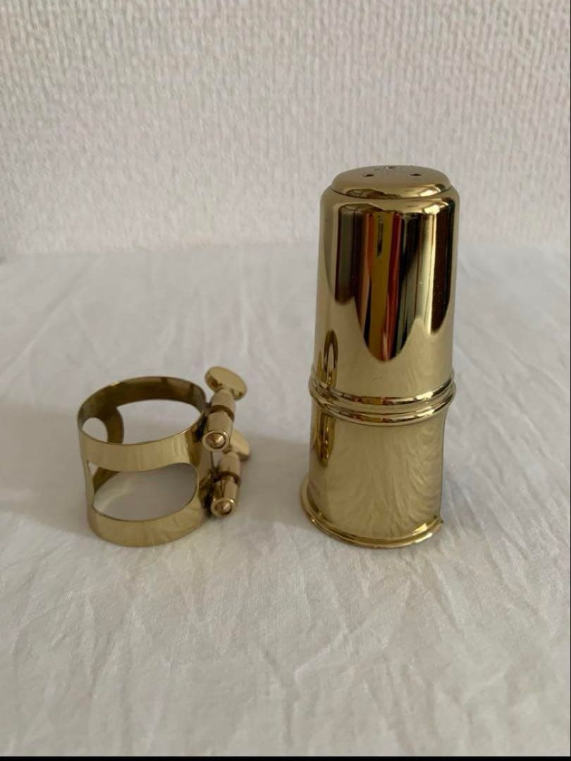 アルトサックス用リガチャー・キャップ