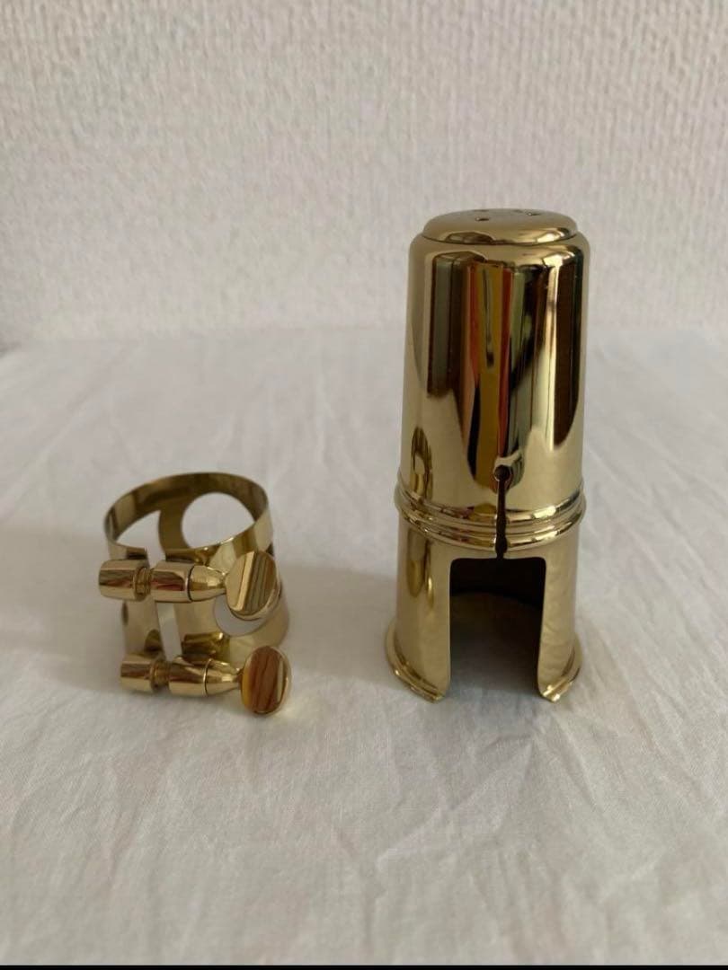 アルトサックス用リガチャー・キャップ