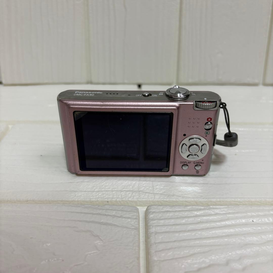 パナソニック LUMIX DMC-FX-40 スイートピンク　バッテリーなし