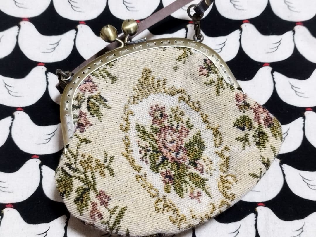 Cuddle a Fluffy 福寿様 福寿DOLL バッグ 作家ベア がま口