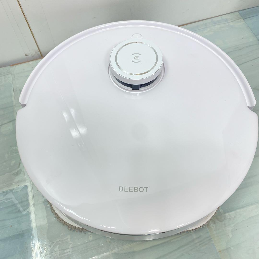 美品　ECOVACS ロボット掃除機 ホワイト