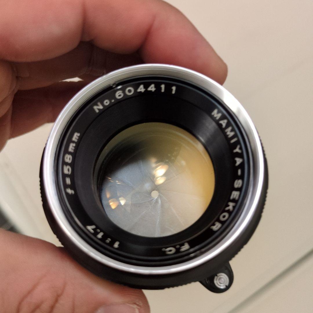 MAMIYA SEKOR F.C. 1.7/58 Prismat NP用