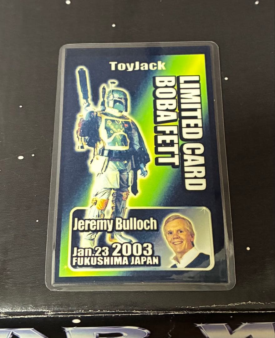 ボバフェット　サイン入り　ライフサイズ　マスク