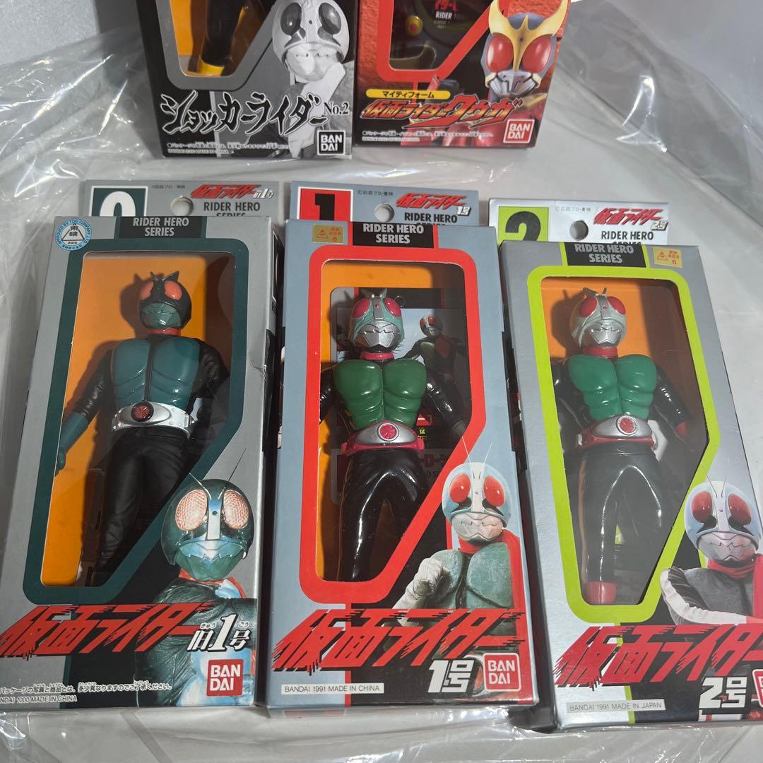 仮面ライダー旧1号 東映ヒーローネット ライダーヒーロー 4個セット