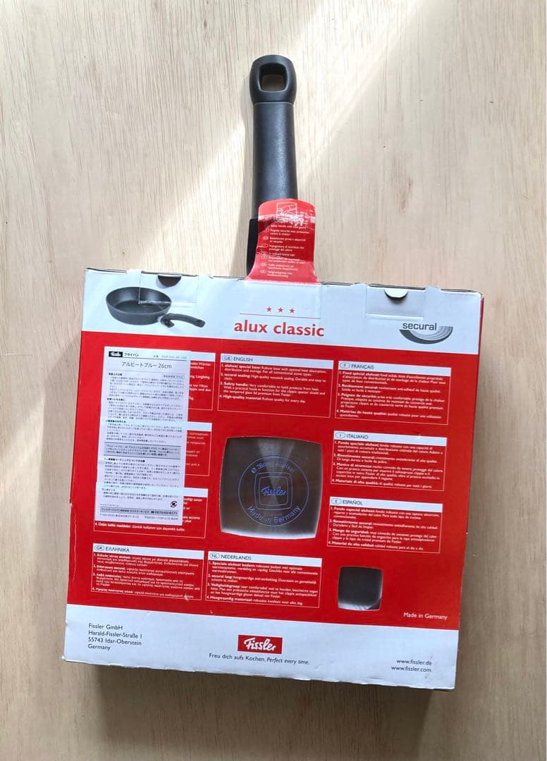 未使用品フィスラー フライパンFissler alux classic 26cm