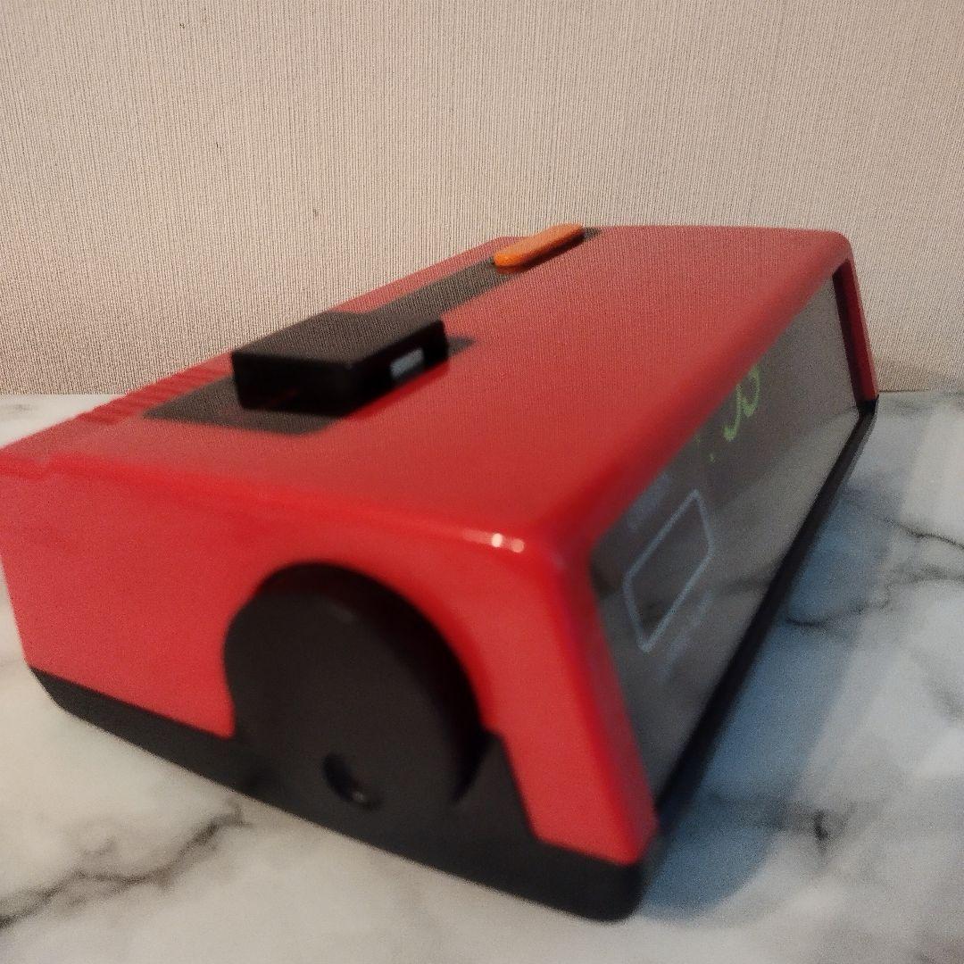 CITIZEN パタパタ時計 昭和レトロ 赤と黒　8RD107 バッテリー