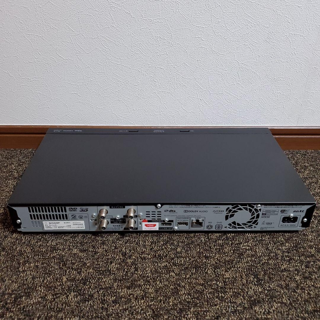 SHARP 4B-C20AT3 4KブルーレイレコーダーHDD 2TB