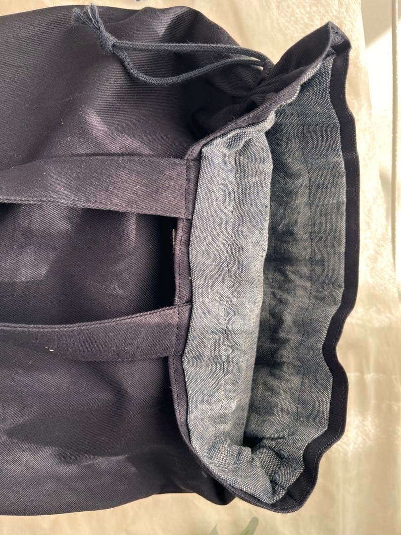 ⭐︎オーダー3/25まで⭐︎名入れ刺繍＊ネイビー×リバティフリルの入園入学4点セット