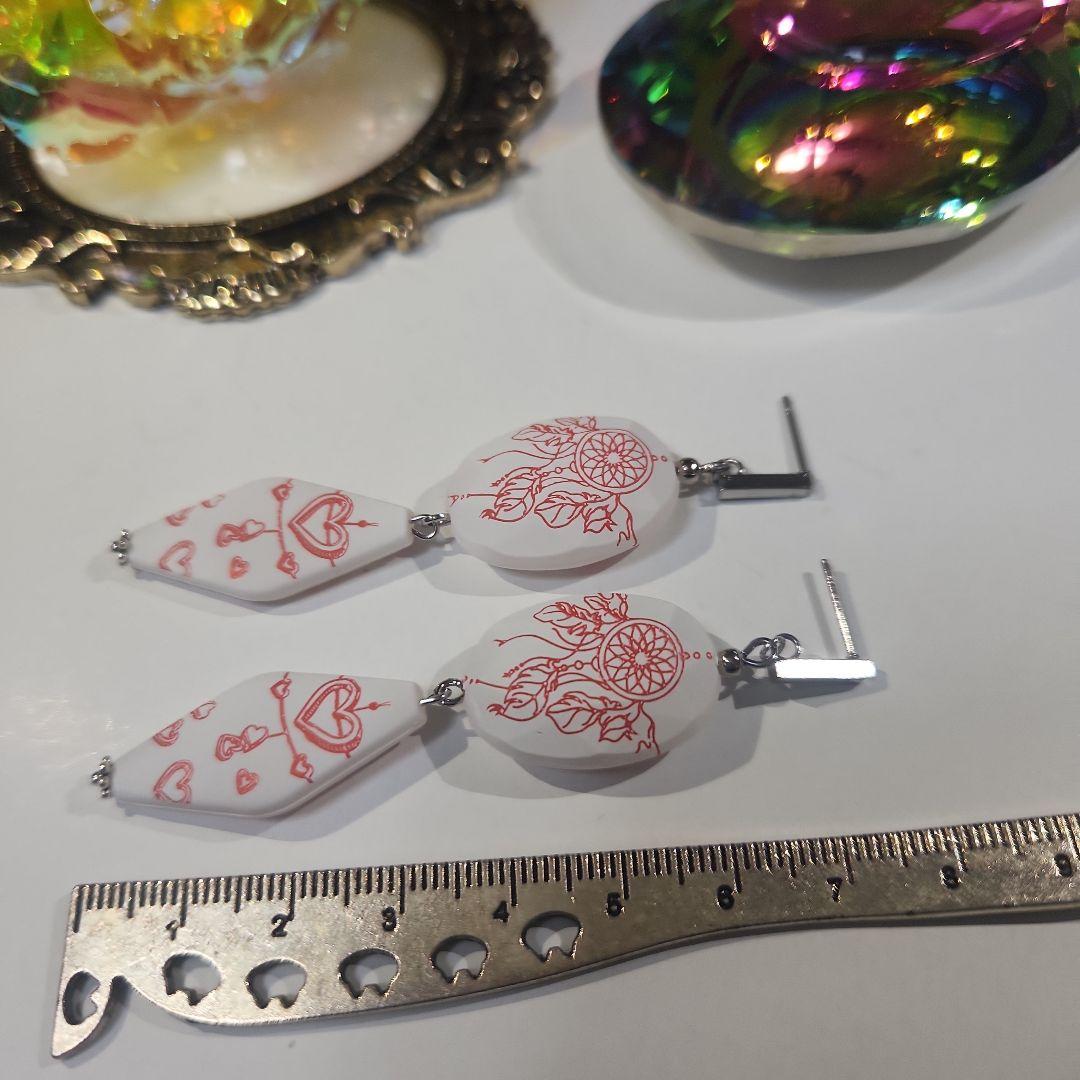 ハンドメイドピアス3203