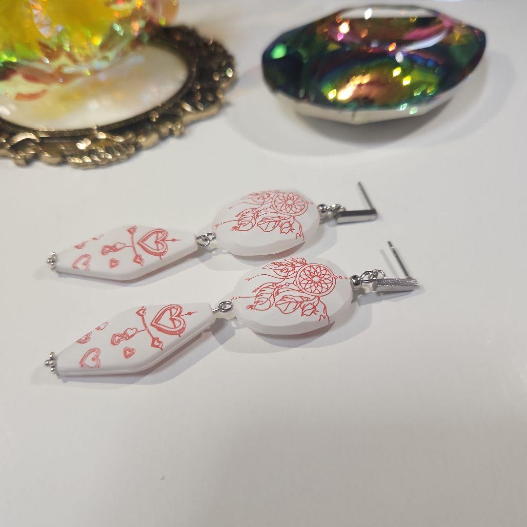 ハンドメイドピアス3203