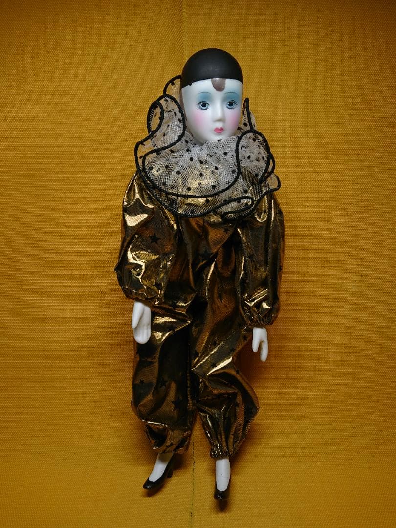 ビンテージ　人形　ドール　磁器　置物　インテリア　工芸品　美術品　A1417