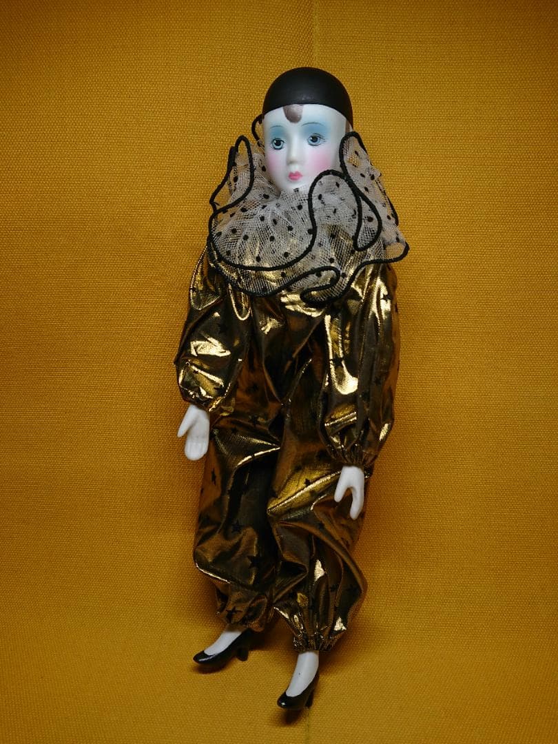 ビンテージ　人形　ドール　磁器　置物　インテリア　工芸品　美術品　A1417