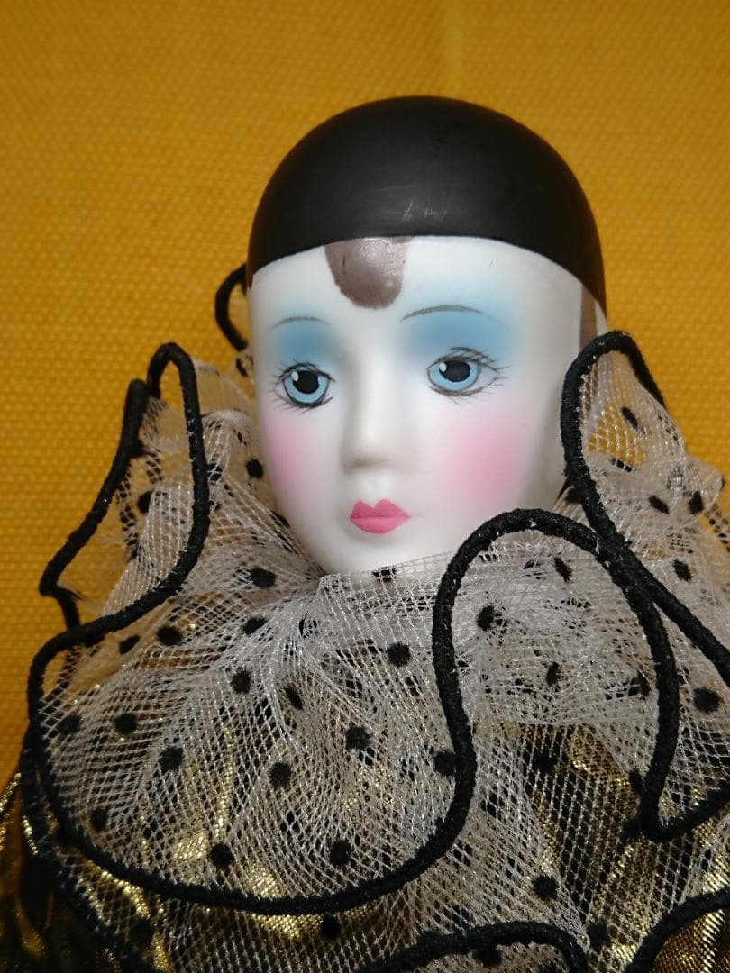 ビンテージ　人形　ドール　磁器　置物　インテリア　工芸品　美術品　A1417