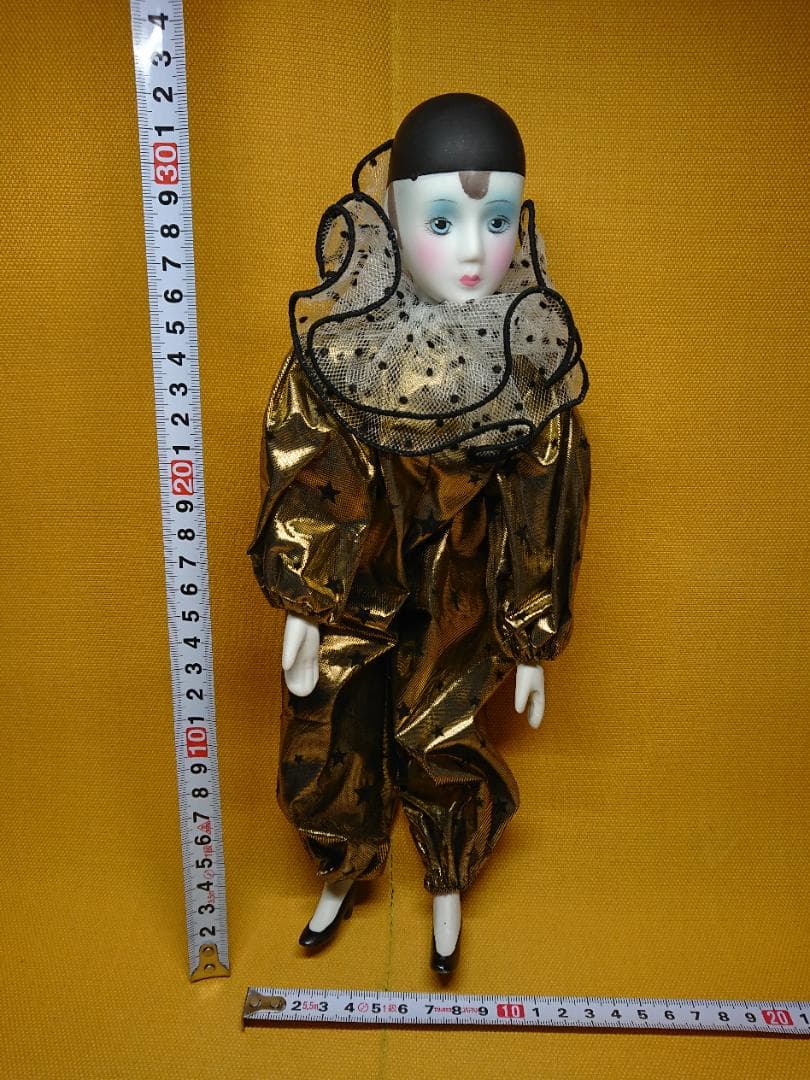 ビンテージ　人形　ドール　磁器　置物　インテリア　工芸品　美術品　A1417